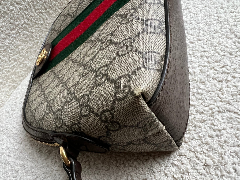 Gucci Ophidia GG Supreme Rounded Top Shoulder Bag (RRP £1,380)