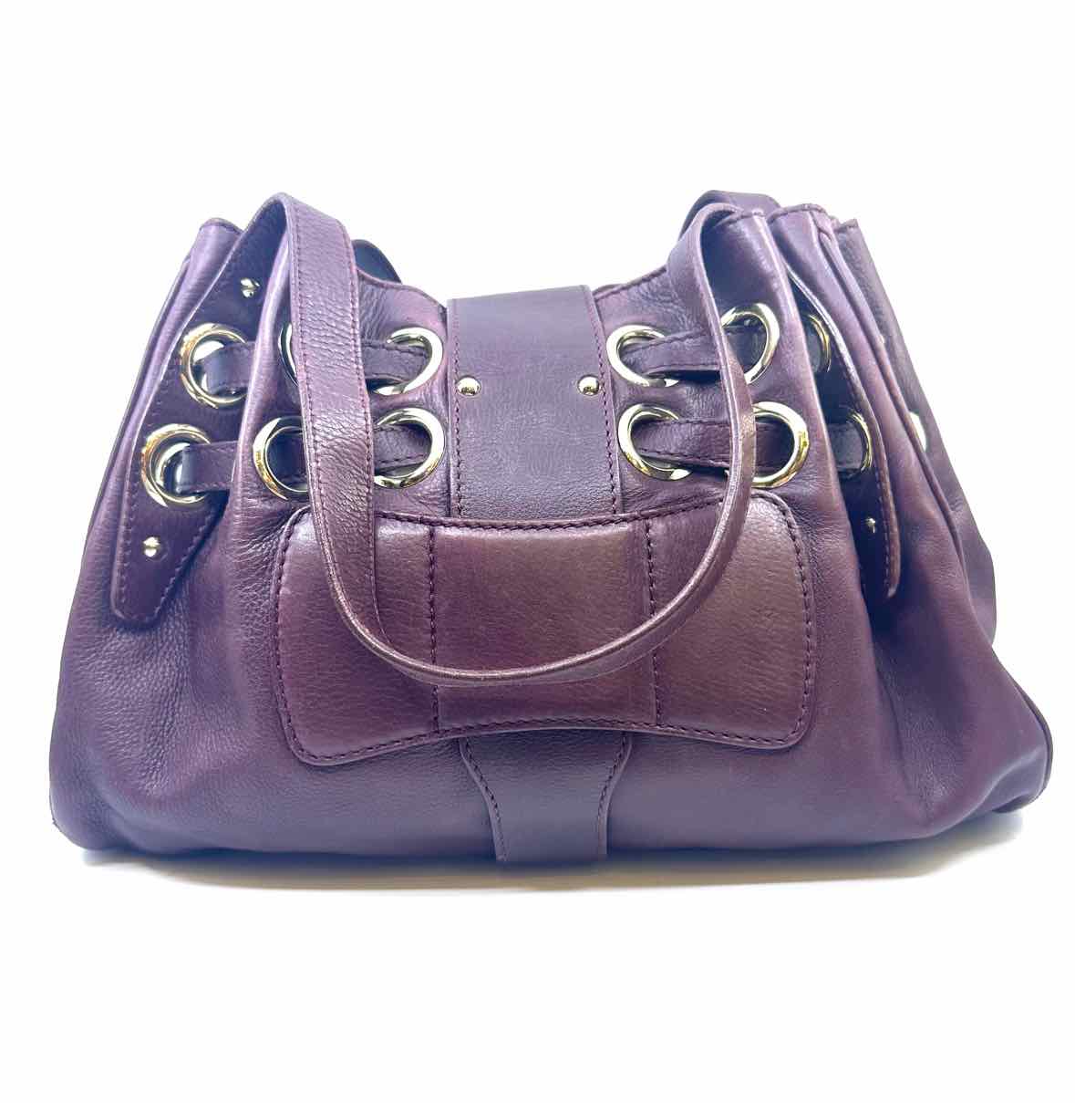 JIMMY CHOO Plum Leather Handbag