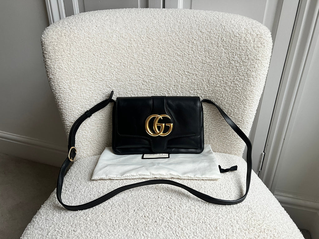 Gucci Black Small Arli Shoulder Bag