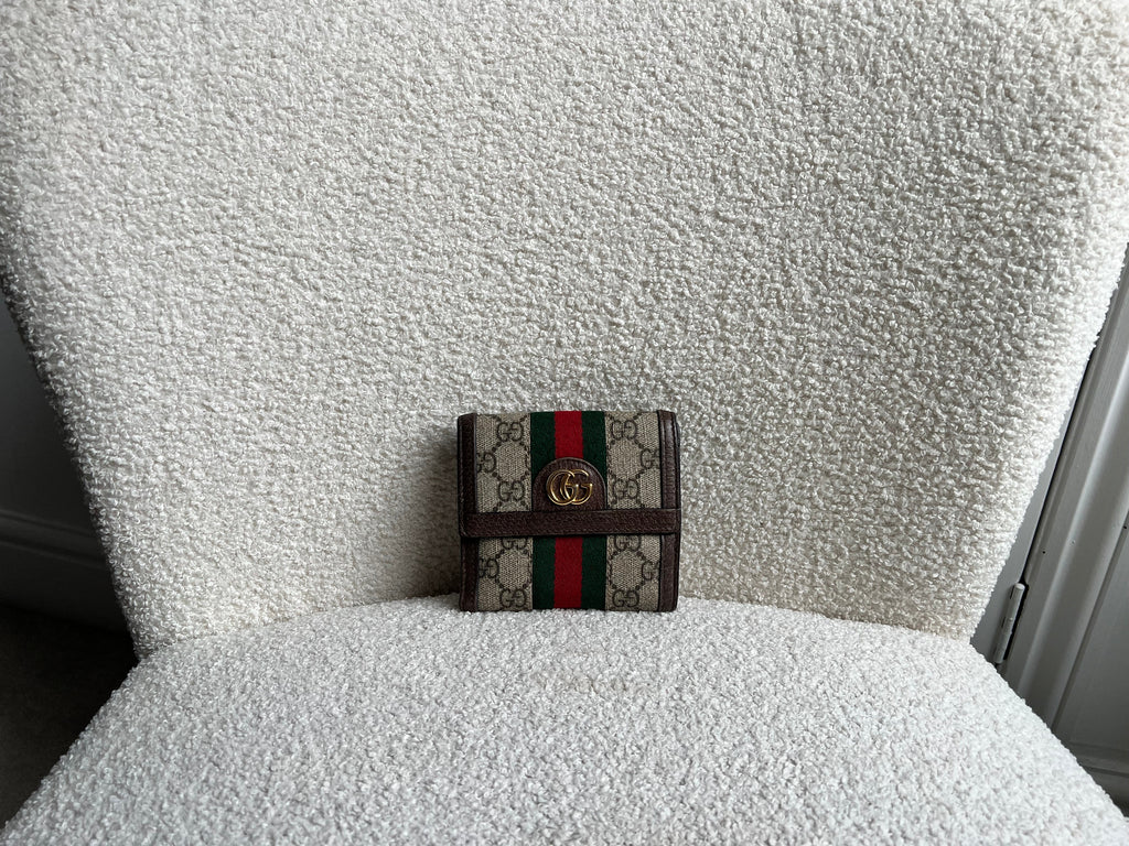Gucci Ophidia Supreme French Small Wallet Purse