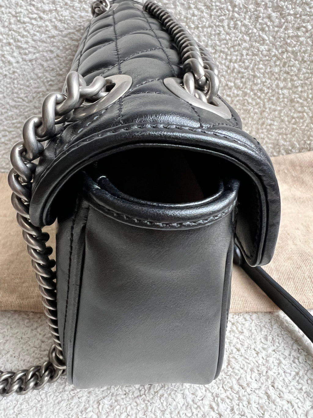 Gucci GG Black Aria Marmont Small Shoulder Bag (RRP £1800)