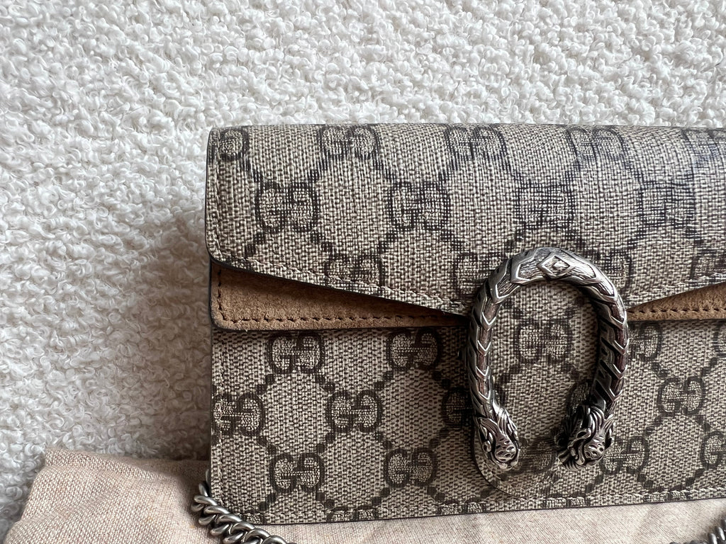 Gucci Dionysus GG Supreme Super Mini Shoulder Bag (RRP £890)