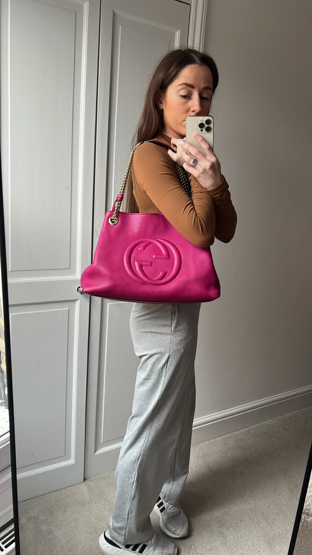 Gucci Pink Soho Chain Tote (RRP £1350)