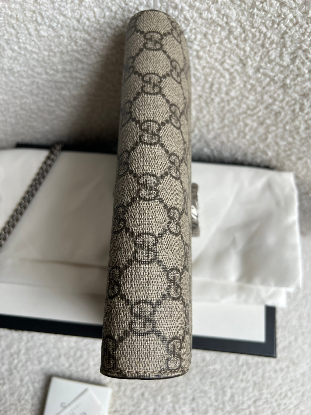 Gucci Dionysus GG Supreme Chain Wallet (RRP £1400)