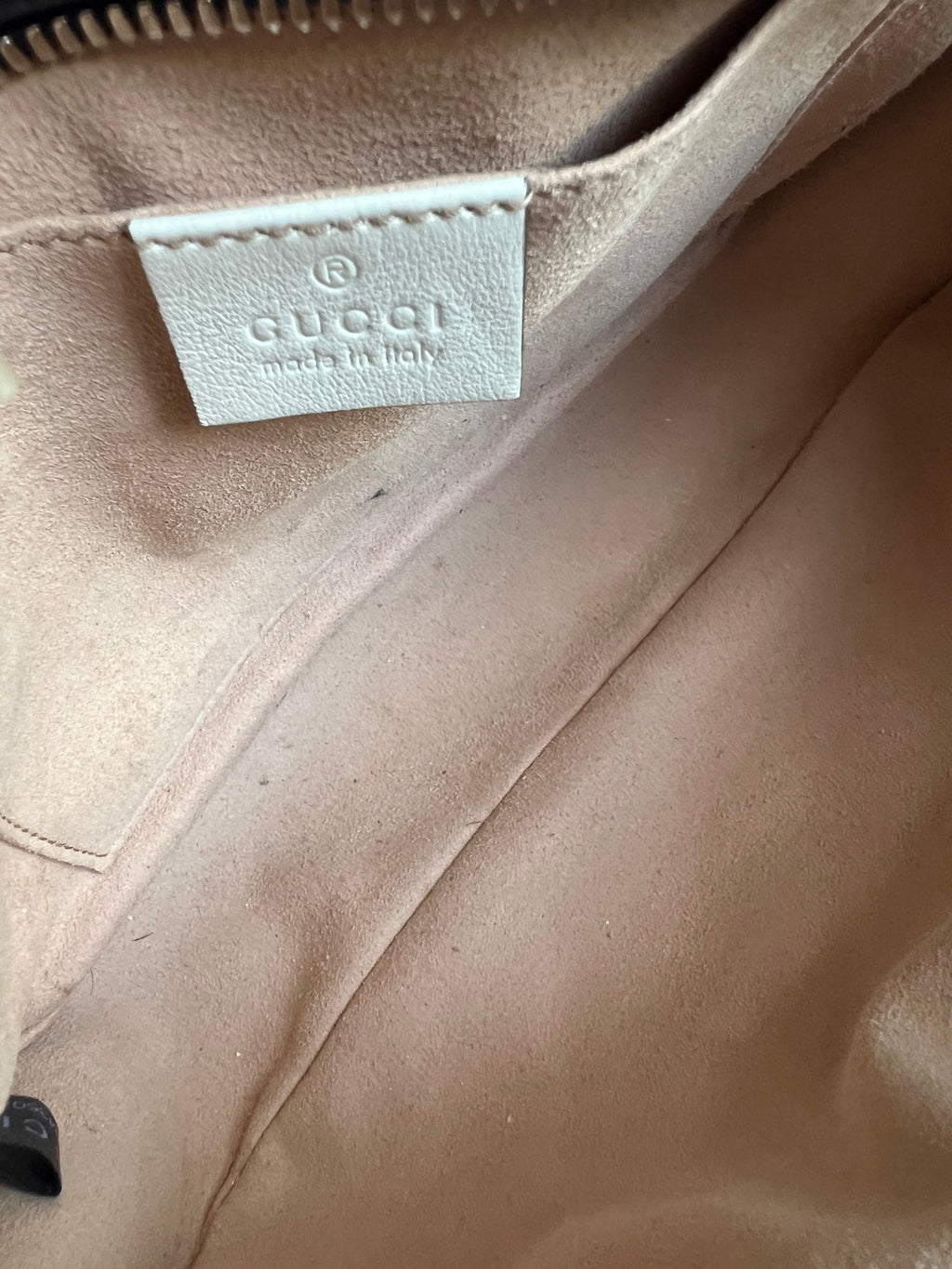 Gucci Torchon GG Navy Marmont Small Shoulder Bag
