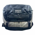 BALLY Black, grey Leather Color Block Backpack