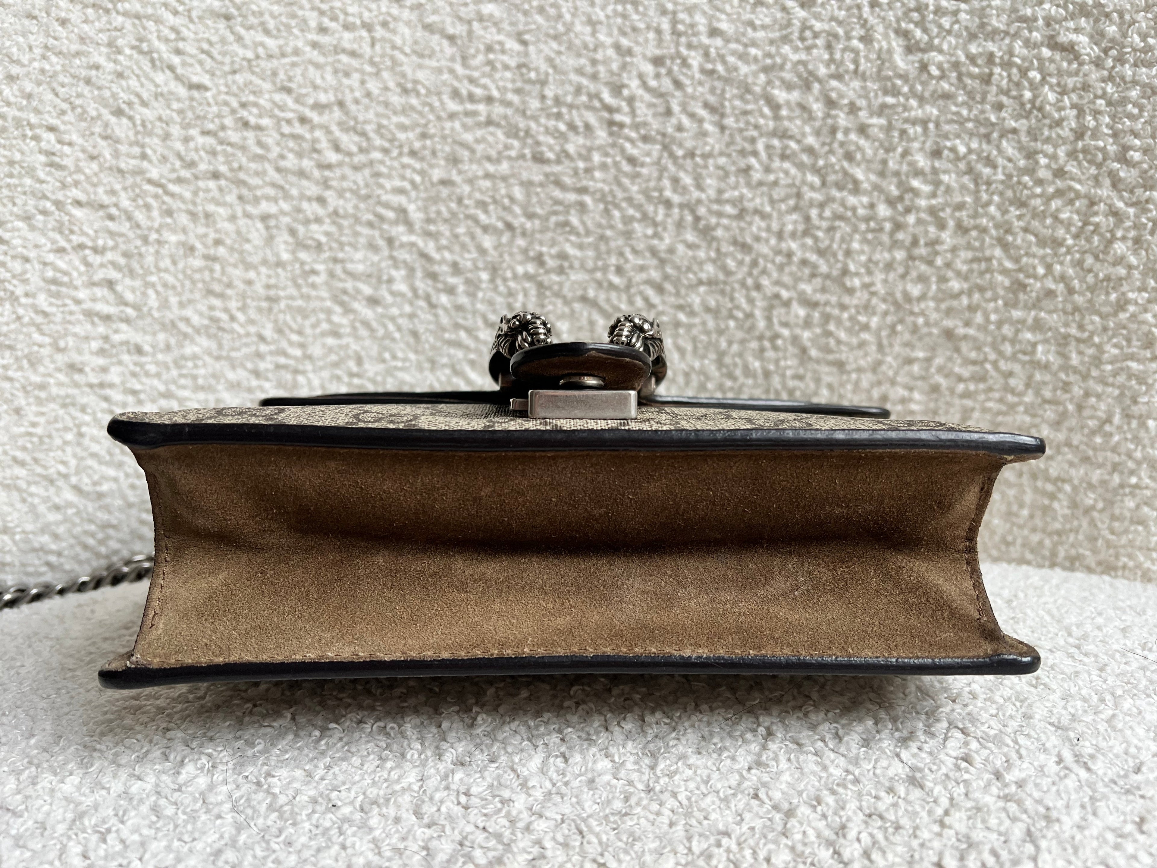 Gucci Dionysus GG Supreme Mini Shoulder Bag (RRP £1,890)