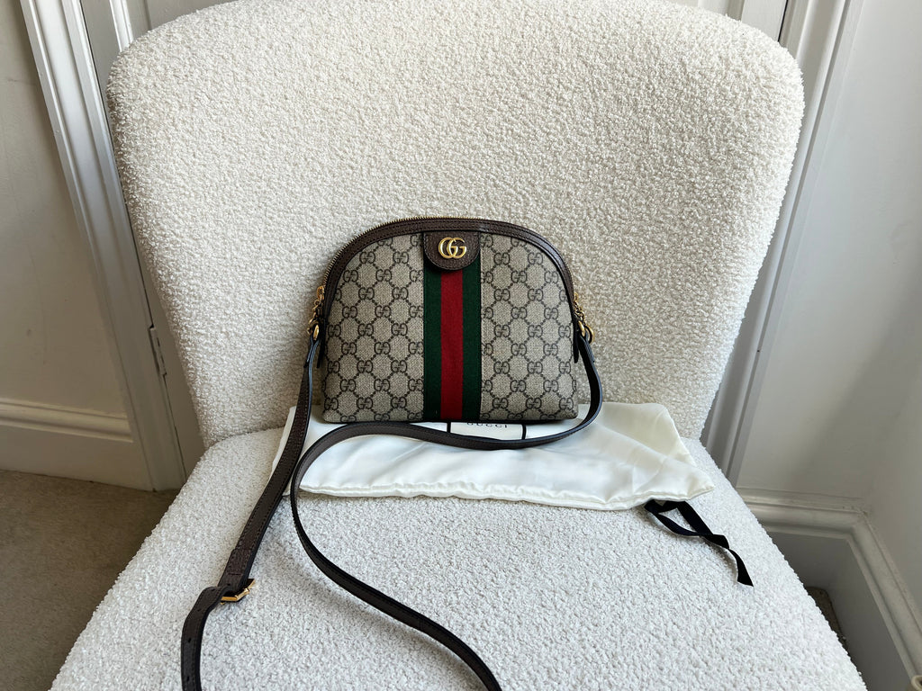 Gucci Ophidia GG Supreme Rounded Top Shoulder Bag (RRP £1,380)