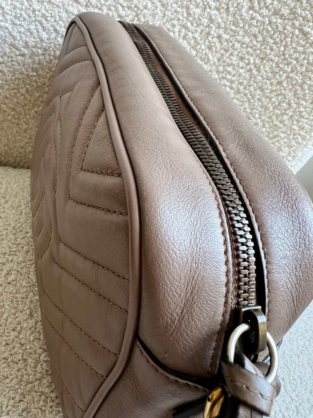 Gucci GG Marmont Dusty Pink Small Shoulder Bag (RRP £1440)