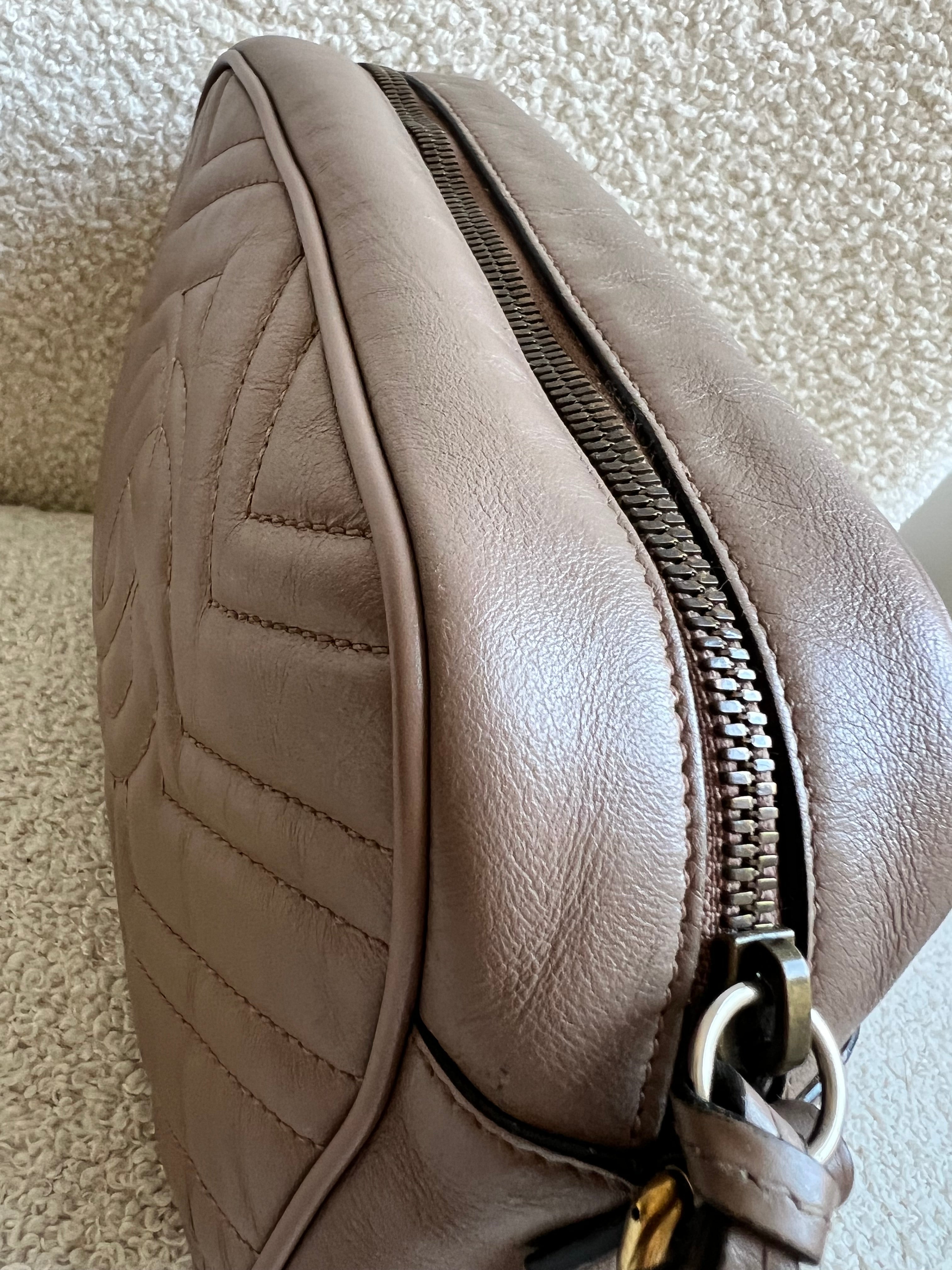 Gucci GG Marmont Dusty Pink Small Shoulder Bag (RRP £1440)