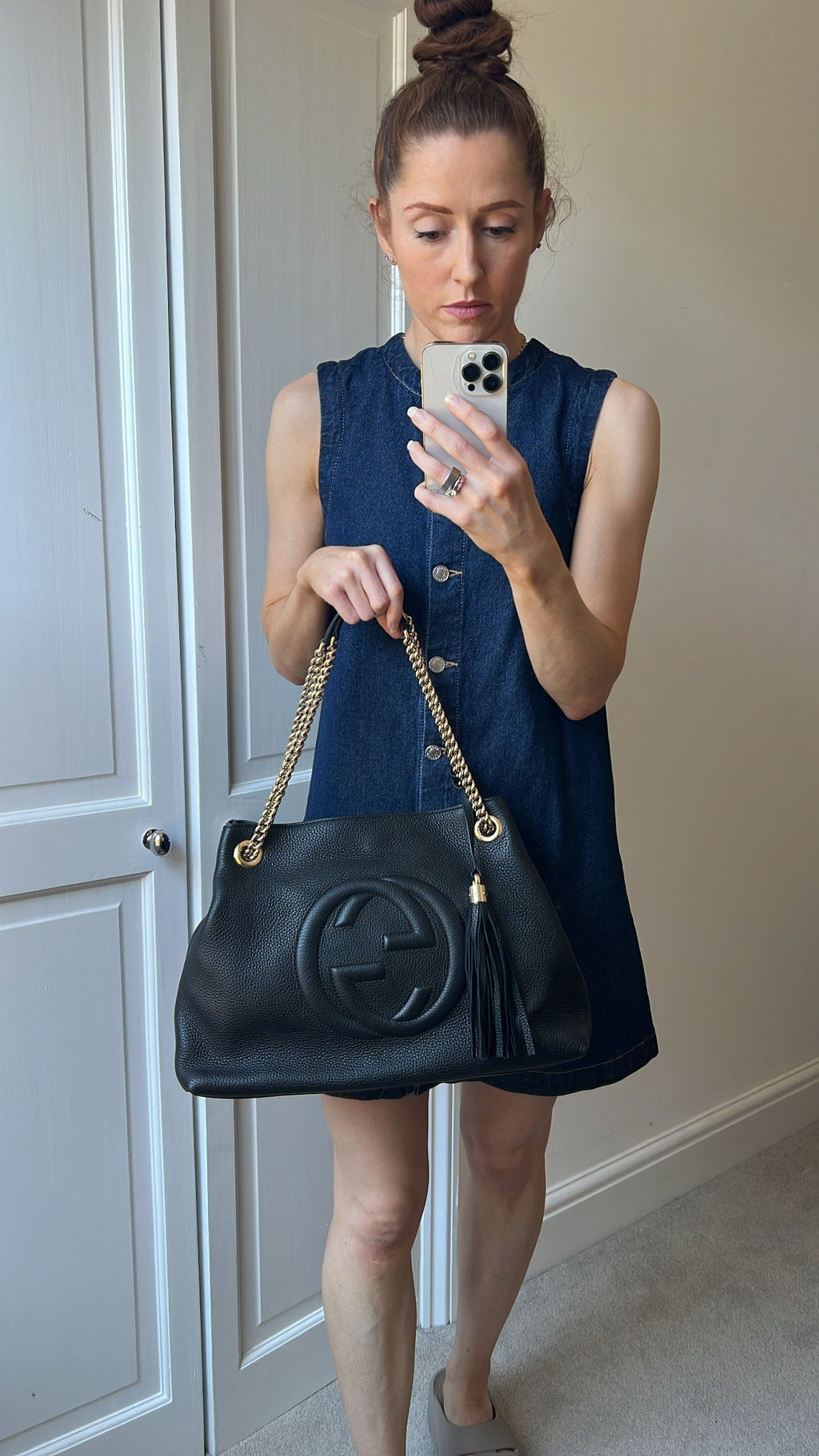 Gucci Black Soho Chain Tote (RRP £1350)
