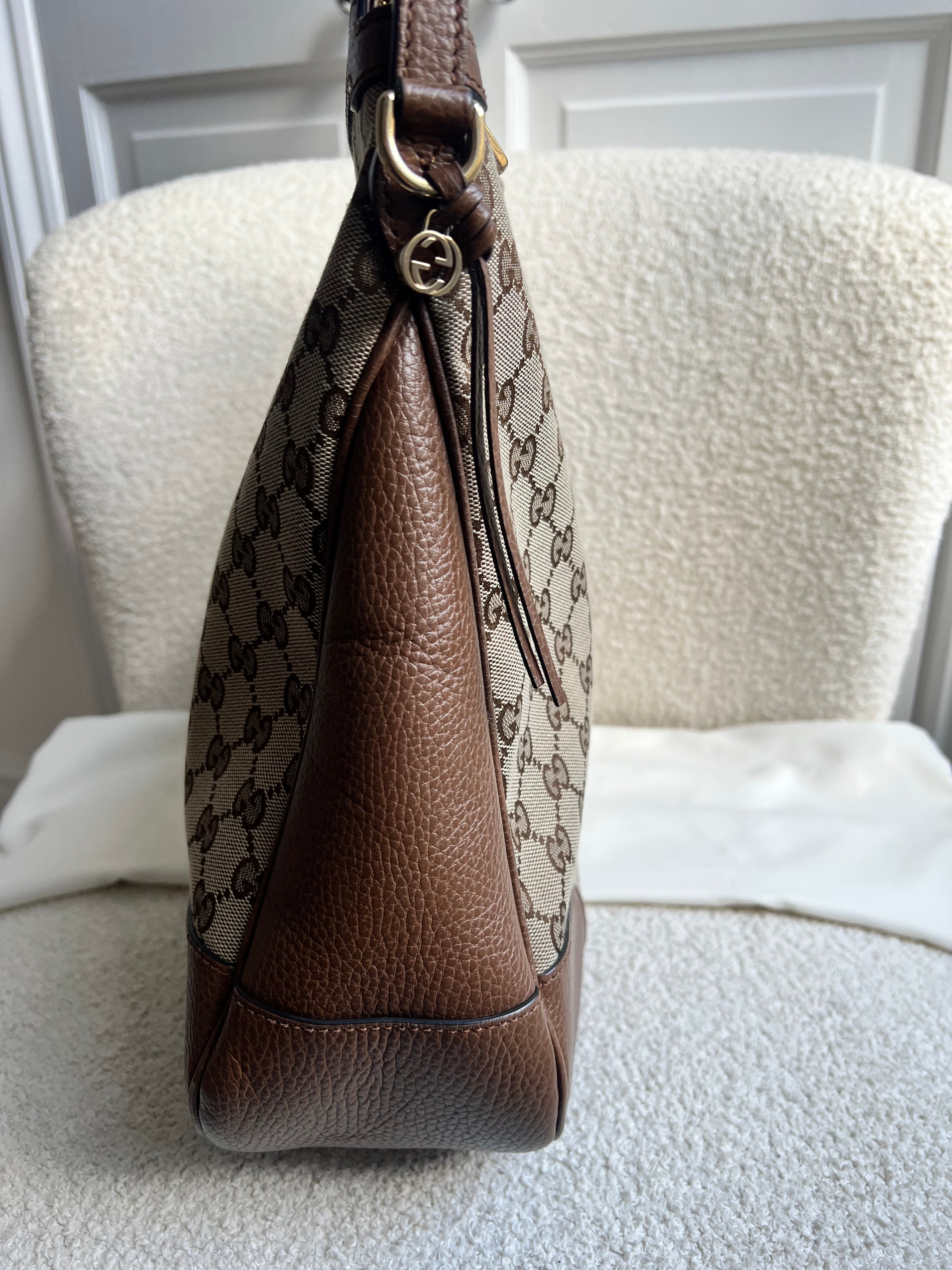 Gucci GG Bree Canvas Hobo