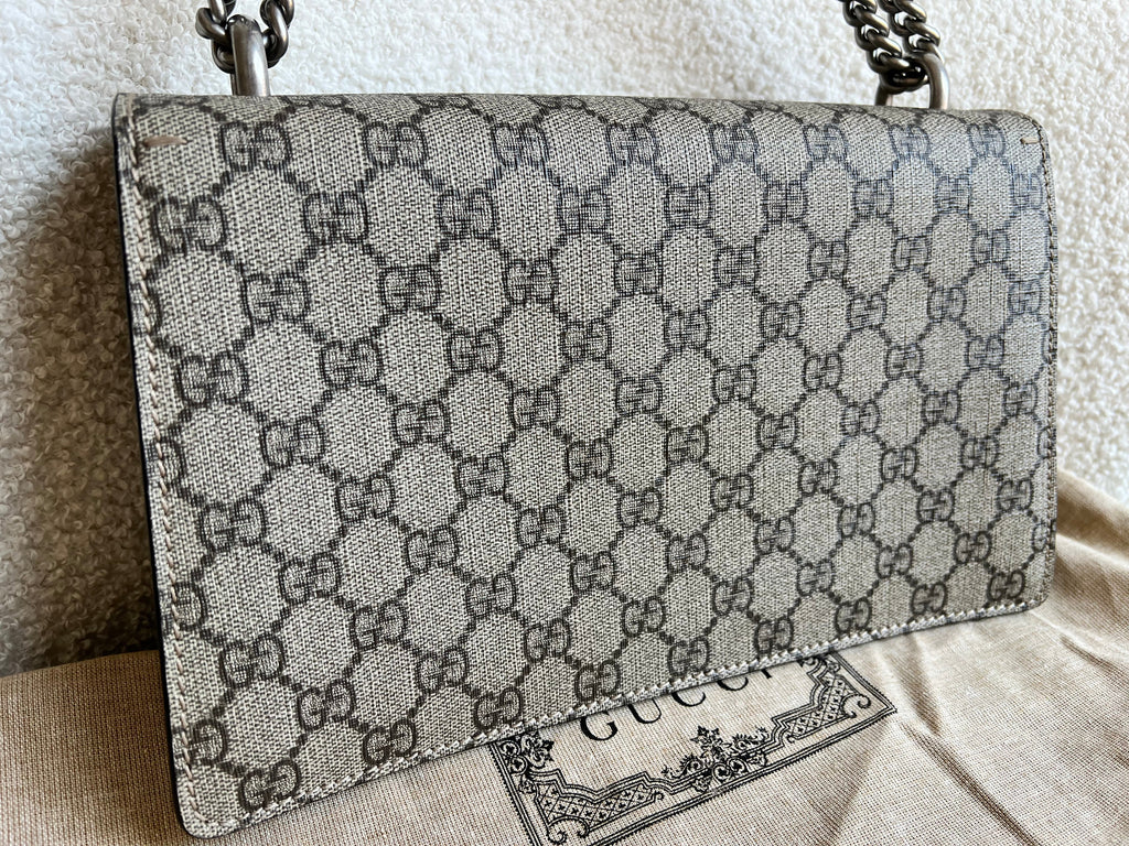 Gucci Dionysus GG Supreme Small Shoulder Bag (RRP £2,280)