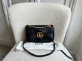 Gucci GG Black Marmont Small Shoulder Bag (RRP £2070)