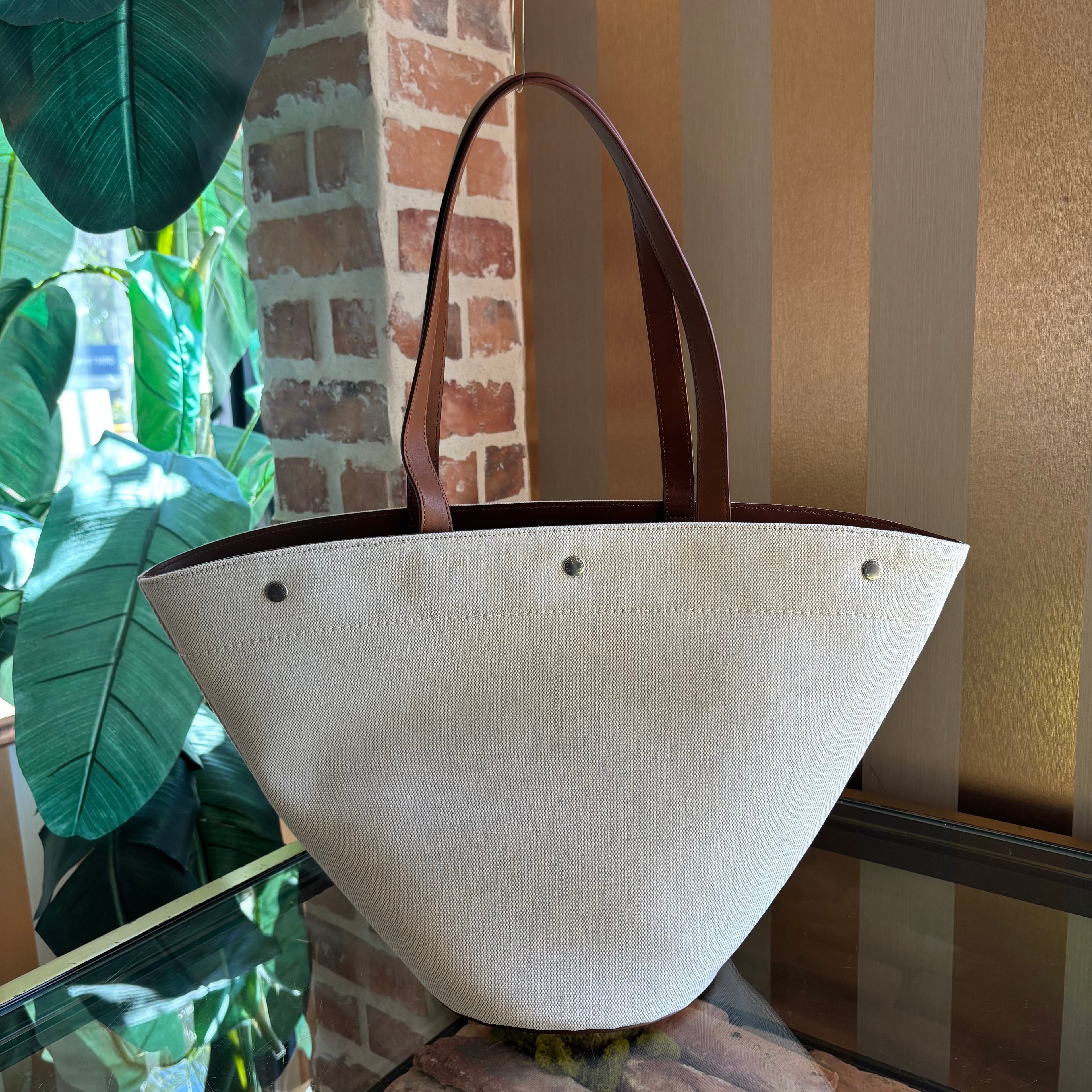 SAINT LAURENT Rive Gauche Shopping Tote