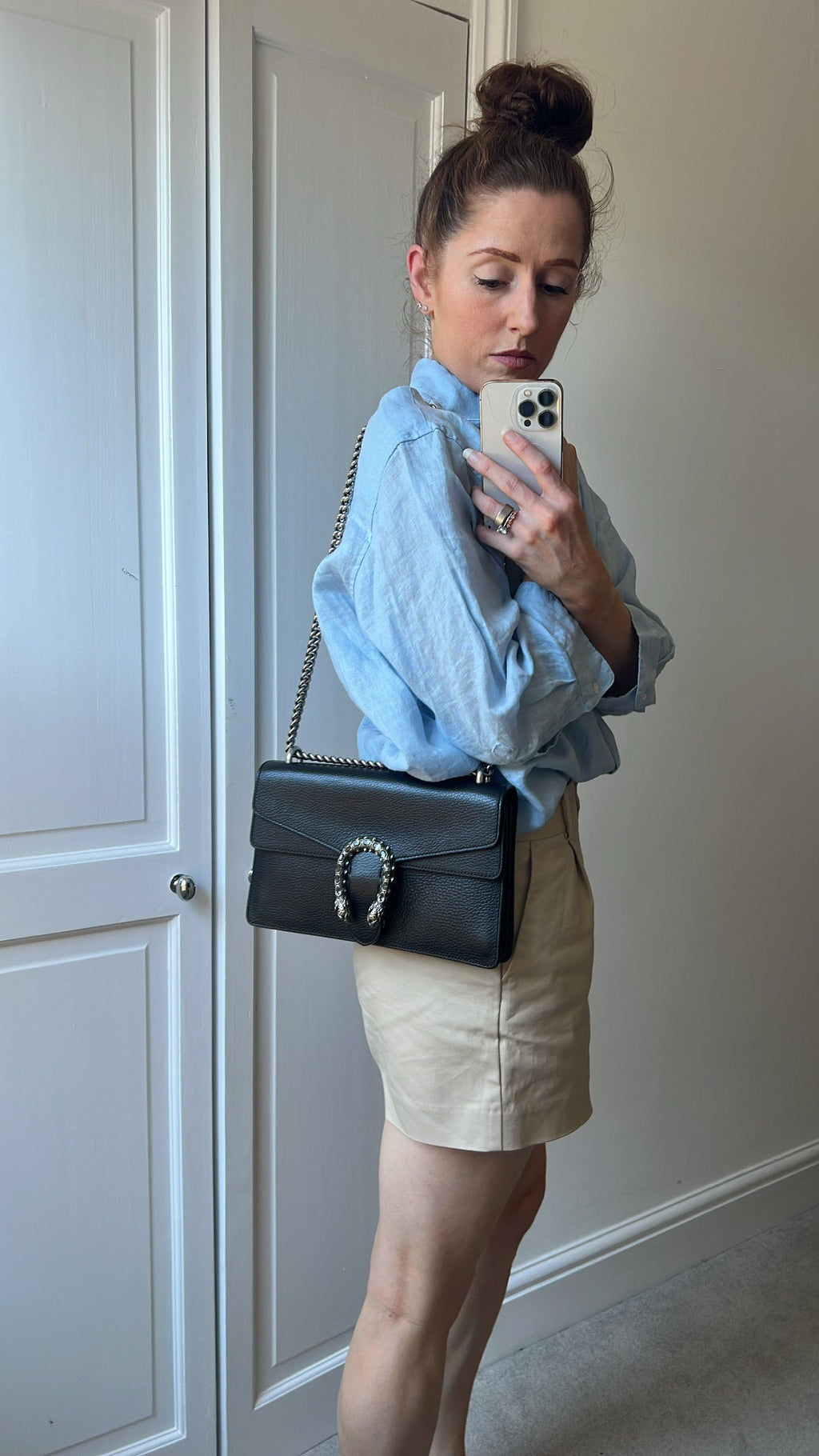 Gucci Dionysus GG Black Small Shoulder Bag (RRP £2,670)