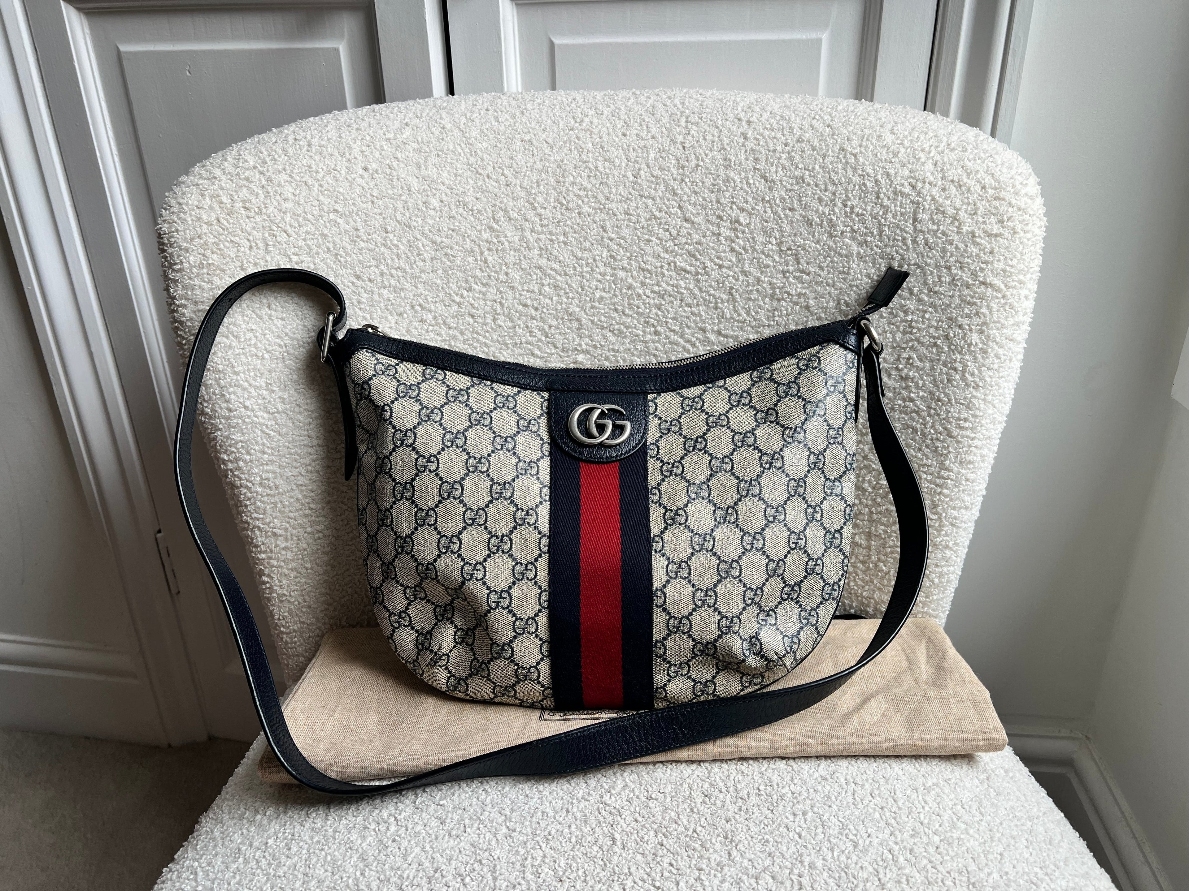 Gucci GG Supreme Ophidia Small Shoulder Bag (RRP £1190)