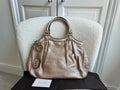 Gucci Winter Rose Leather Medium Sukey Tote Bag