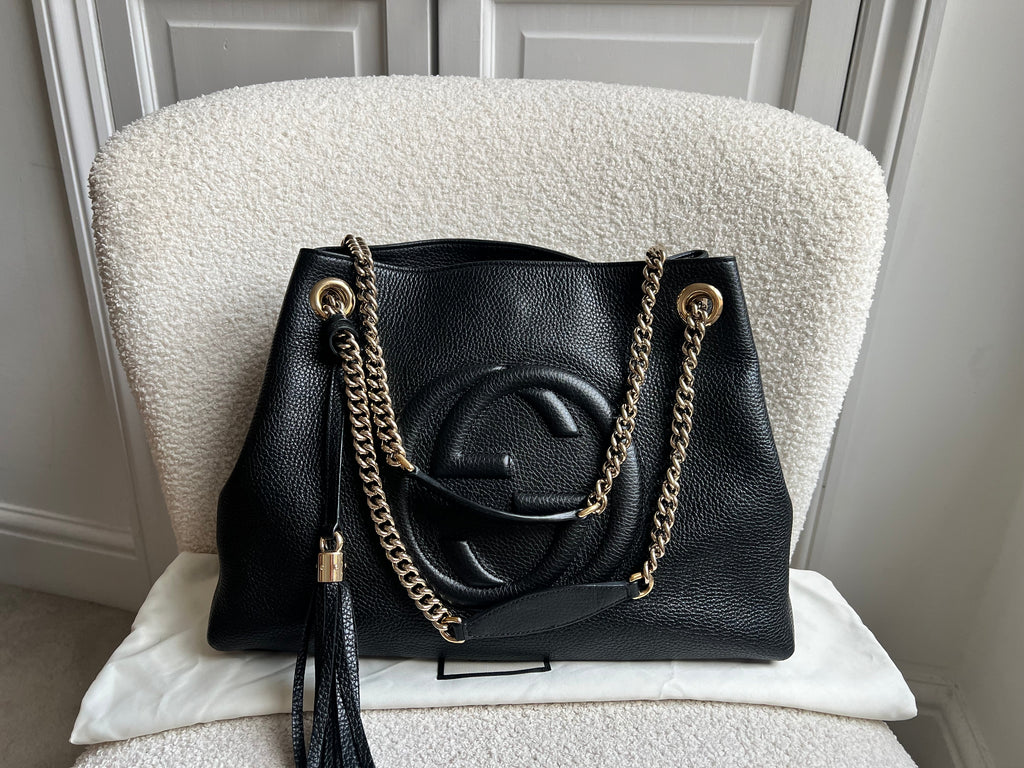 Gucci Black Soho Chain Tote (RRP £1350)