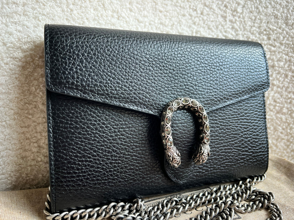 Gucci Dionysus Black Mini Chain Bag (RRP £1420)