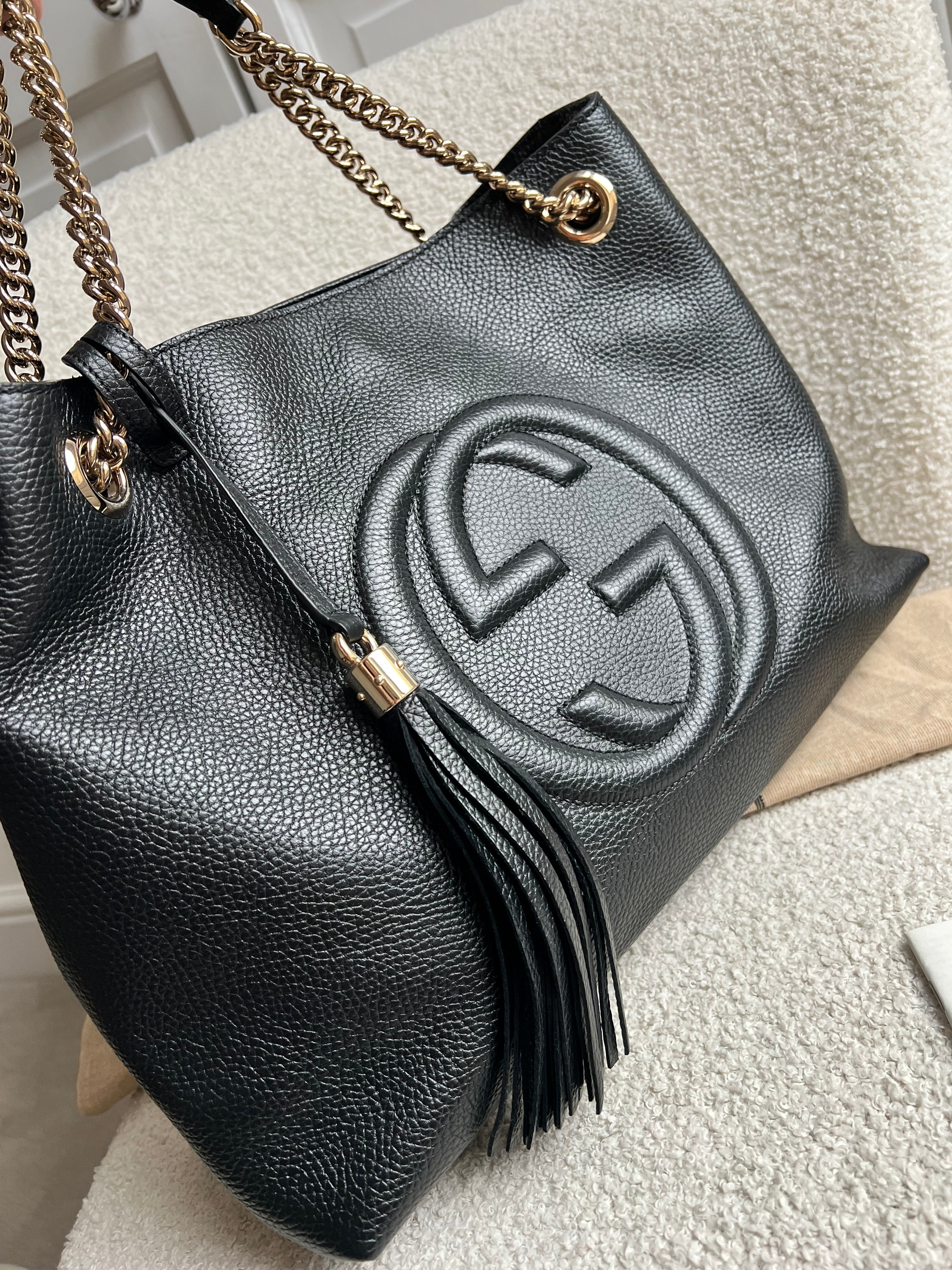 Gucci Black Soho Chain Tote (RRP £1350)