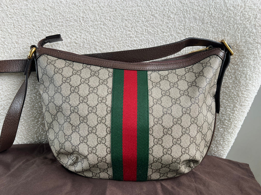 Gucci GG Supreme Ophidia Small Shoulder Bag (RRP £1190)