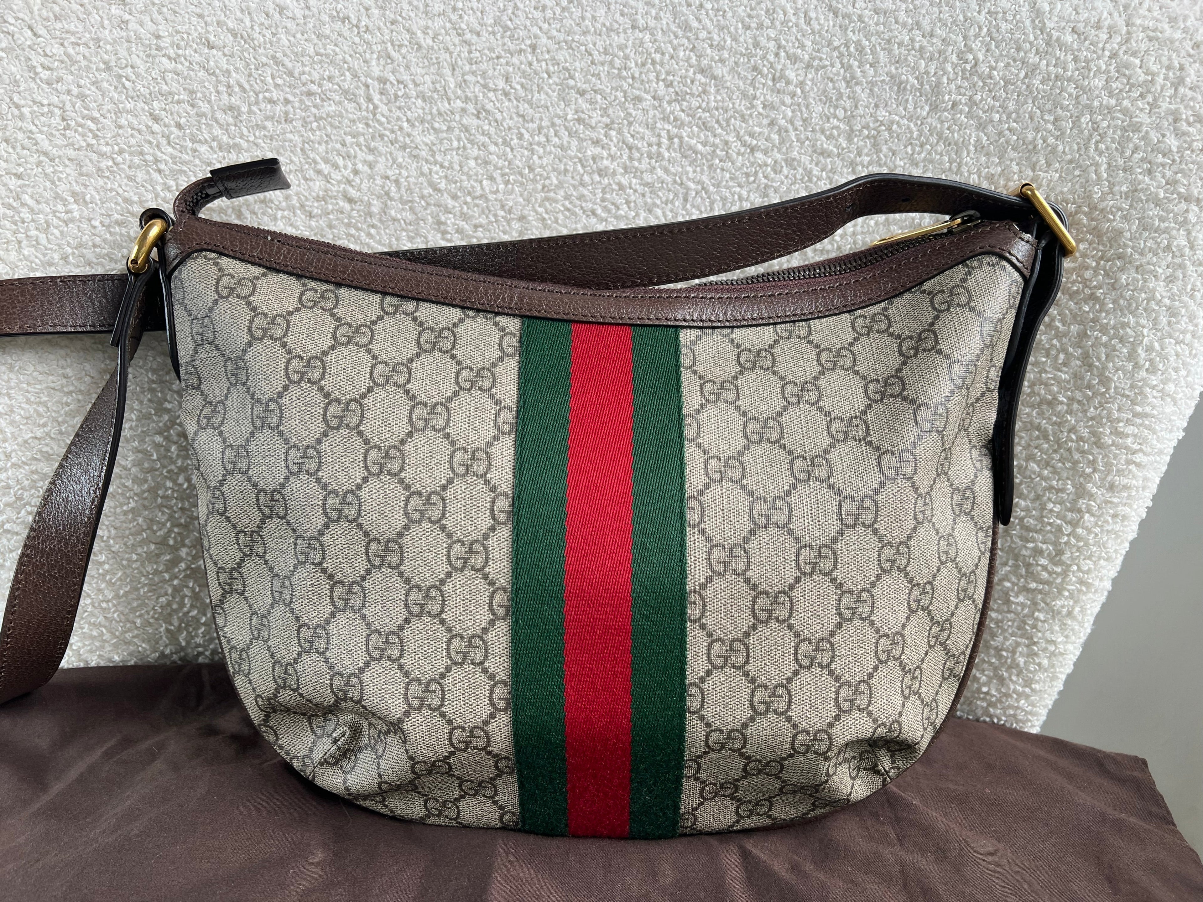 Gucci GG Supreme Ophidia Small Shoulder Bag (RRP £1190)