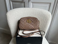 Gucci GG Marmont Dusty Pink Small Shoulder Bag (RRP £1440)