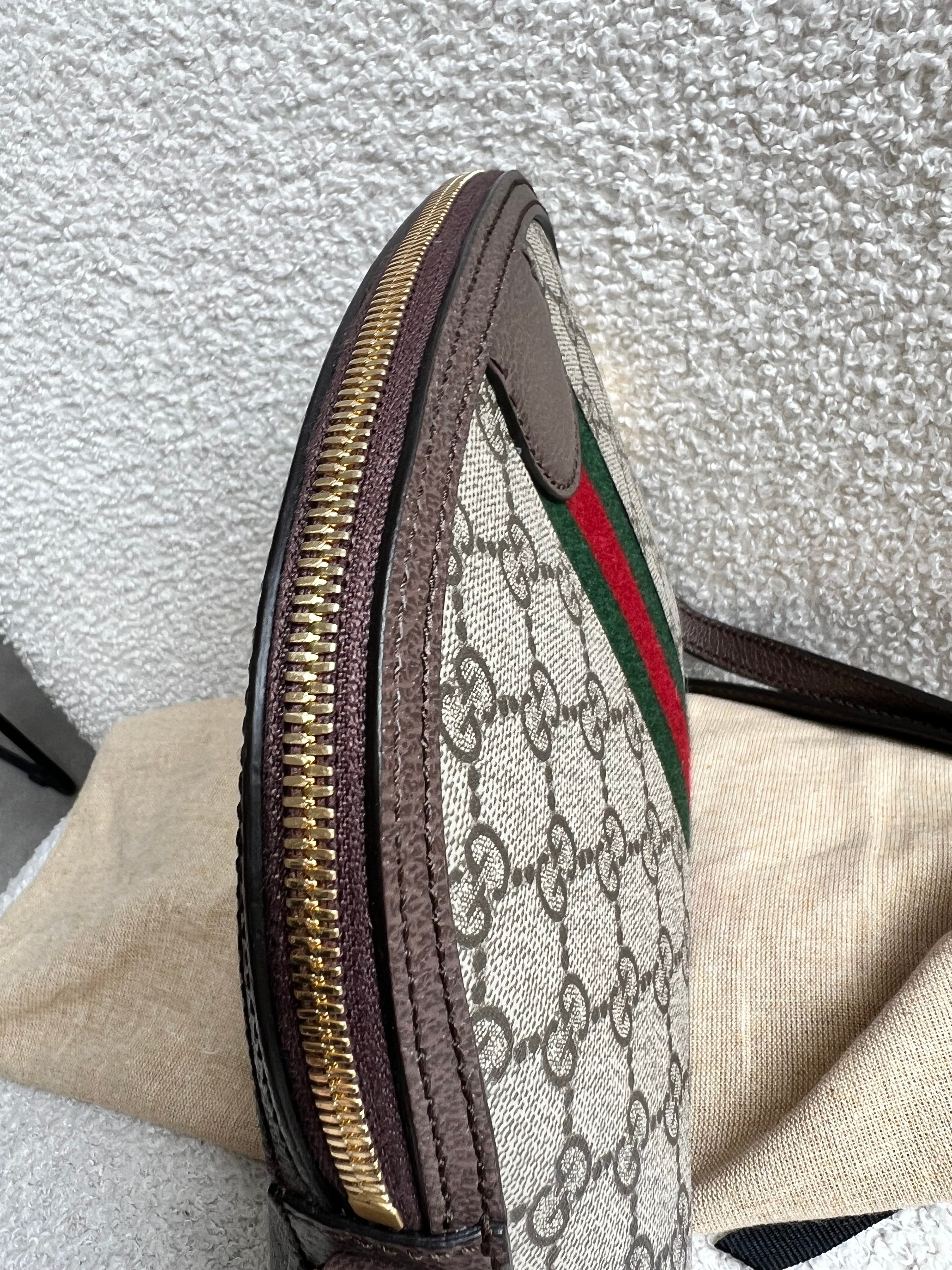 Gucci Ophidia GG Supreme Rounded Top Shoulder Bag (RRP £1,380)