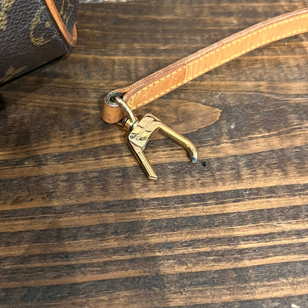LOUIS VUITTON Ellipse MM Brown Monogram Canvas Top Handle Bag