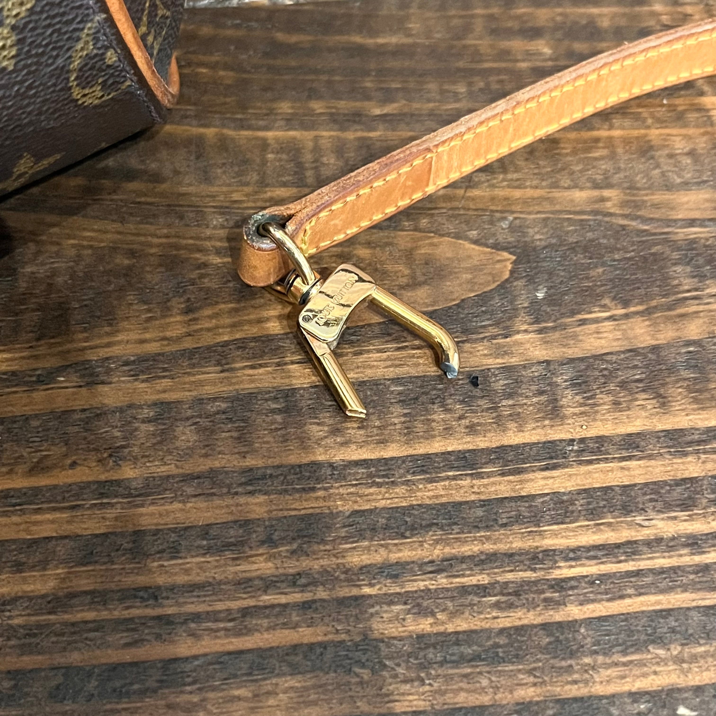 LOUIS VUITTON Ellipse MM Brown Monogram Canvas Top Handle Bag