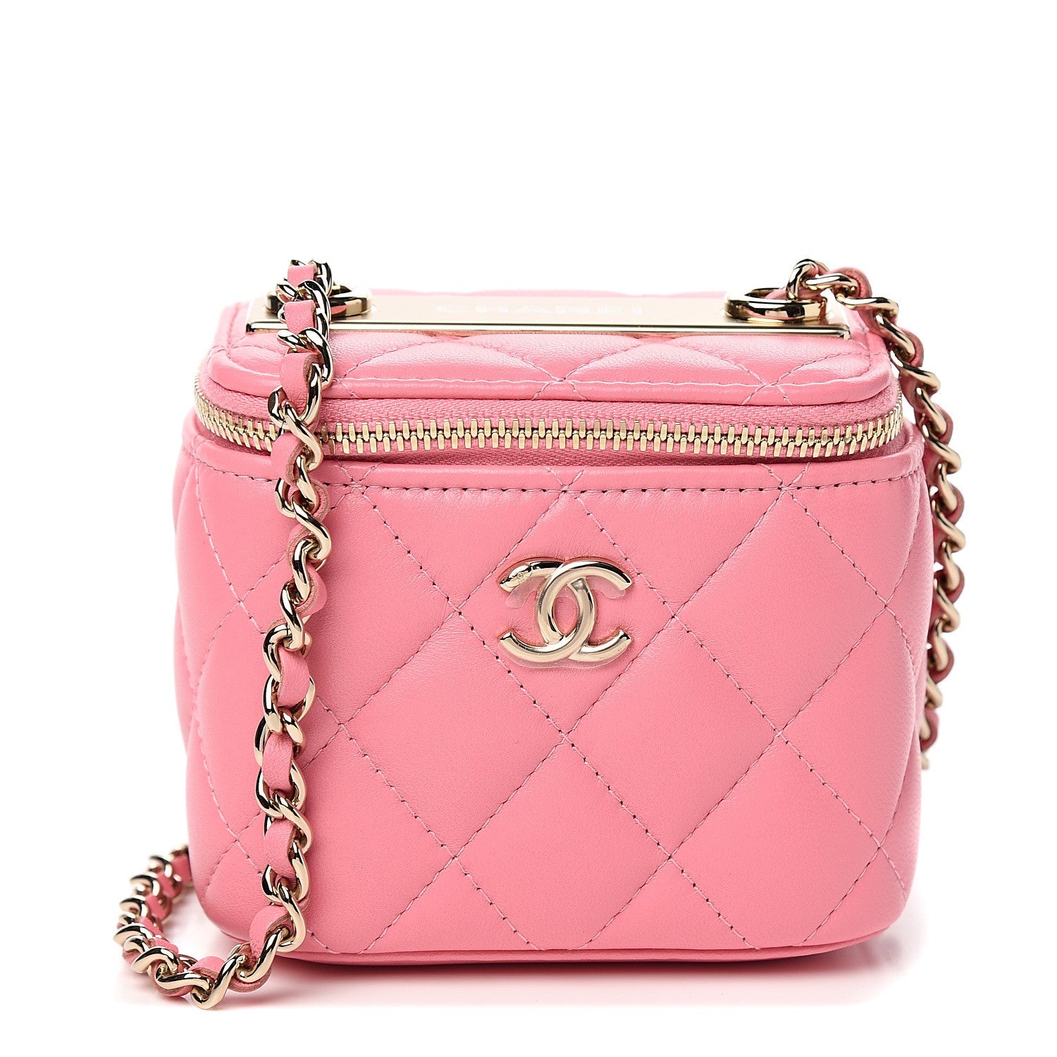 Chanel Quilted Mini Vanity Case