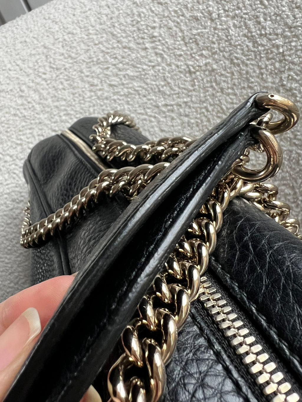 Gucci Black Soho Chain Tote (RRP £1110)