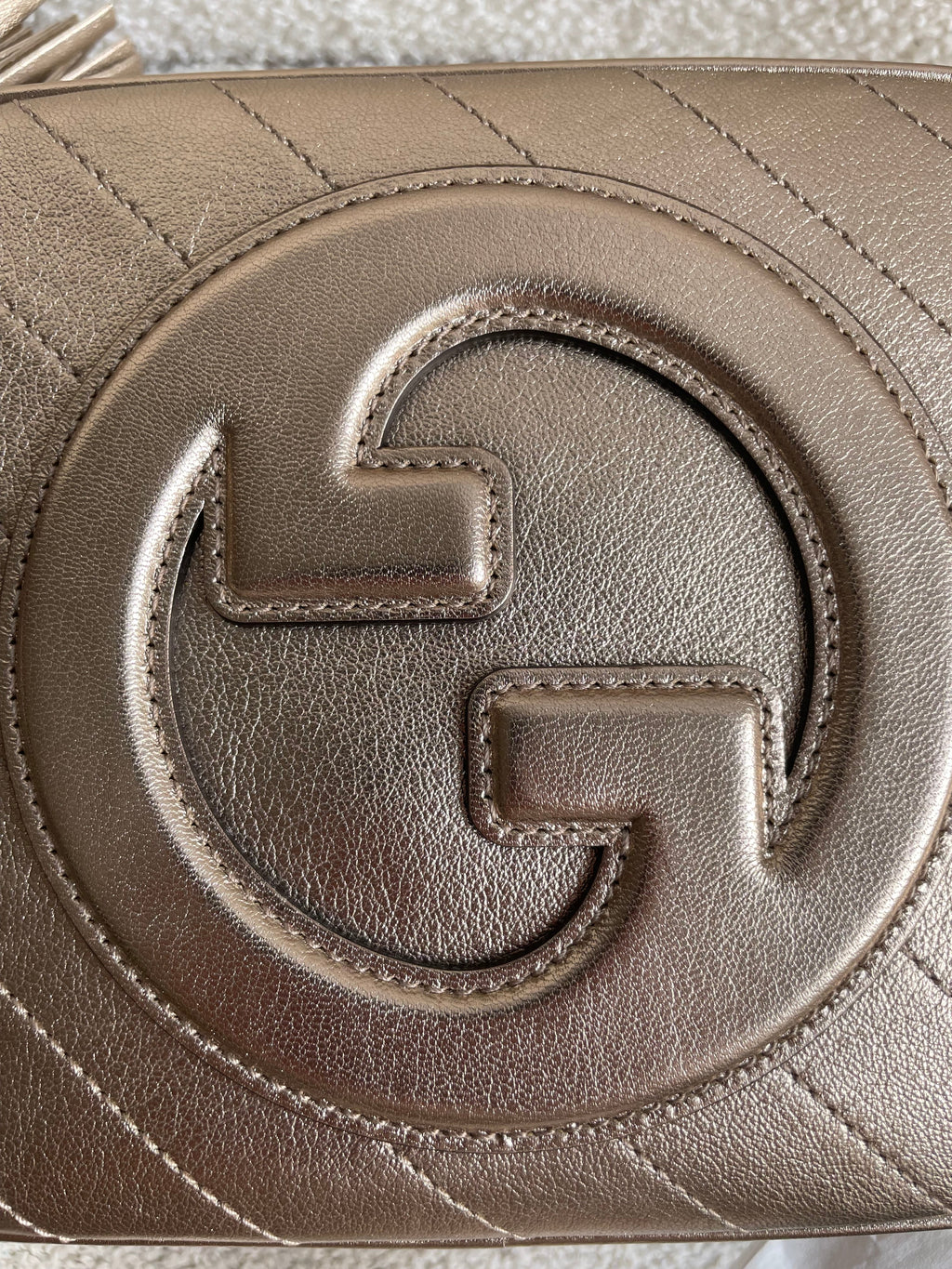 Gucci Gold Small Blondie Shoulder Bag (RRP £1380)