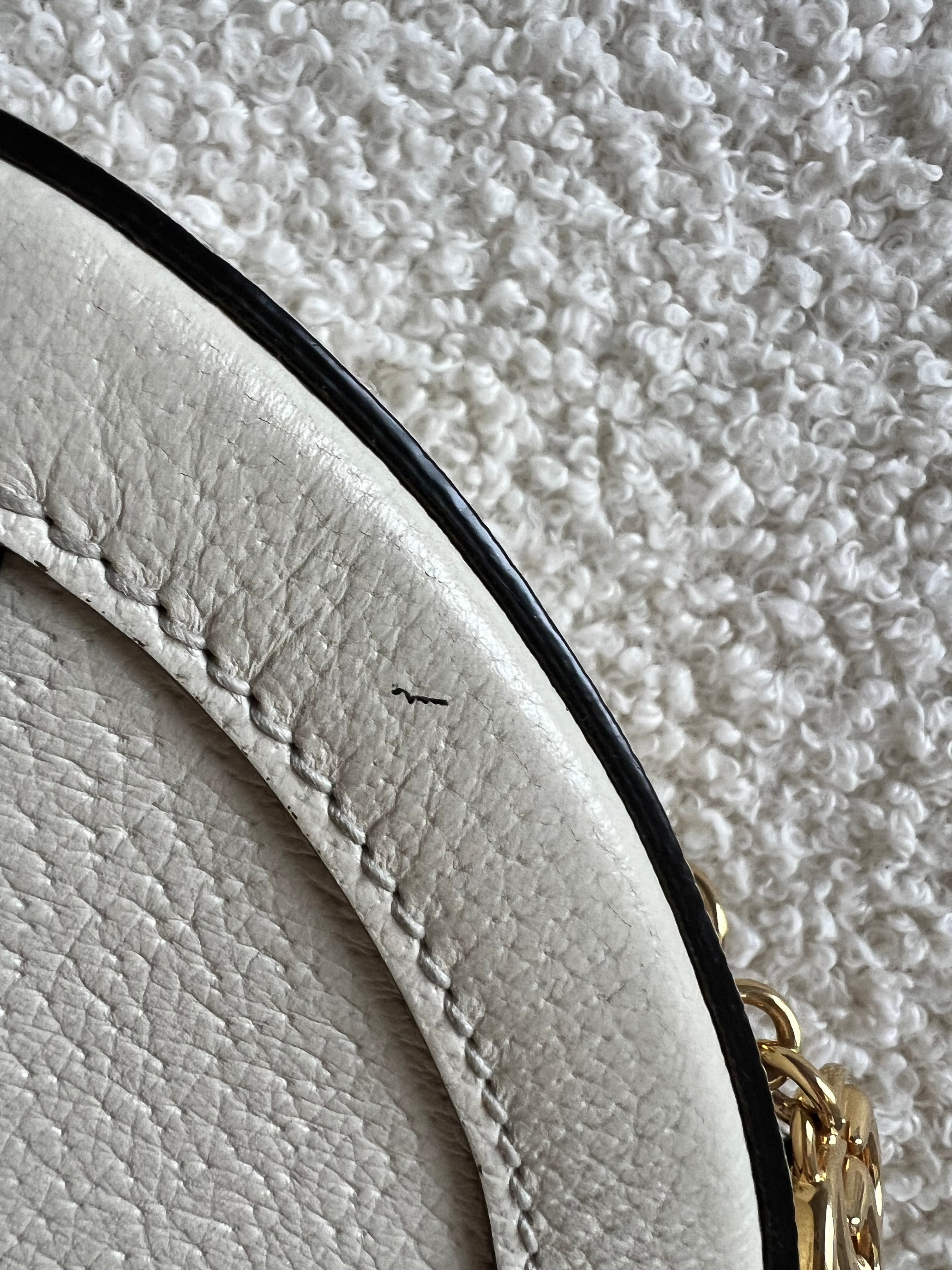 Gucci GG Round White Ophidia Small Shoulder Bag
