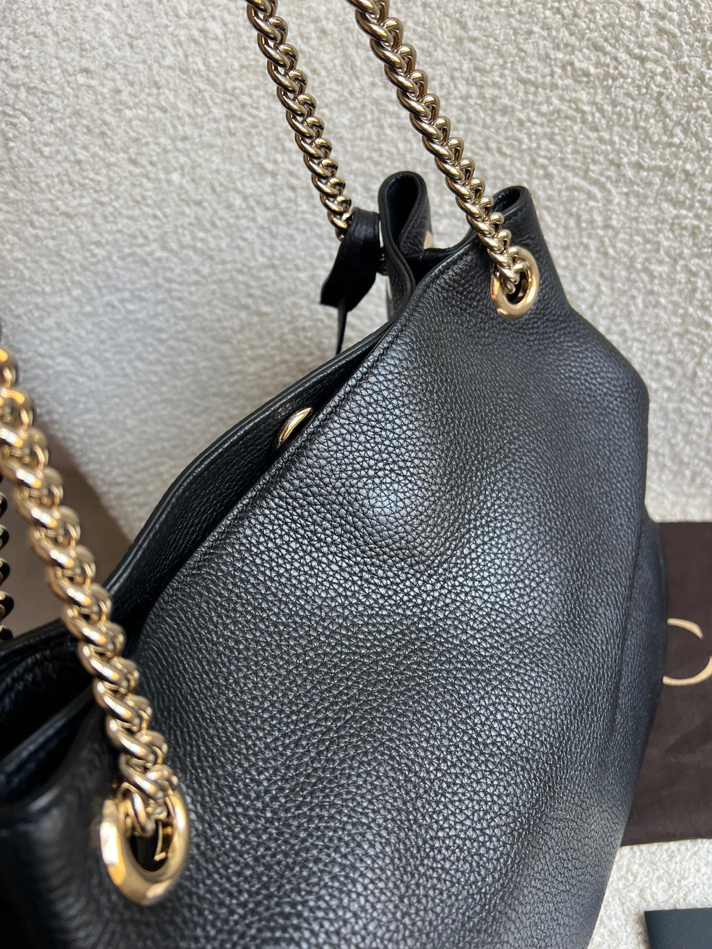 Gucci Black Soho Chain Tote (RRP £1350)