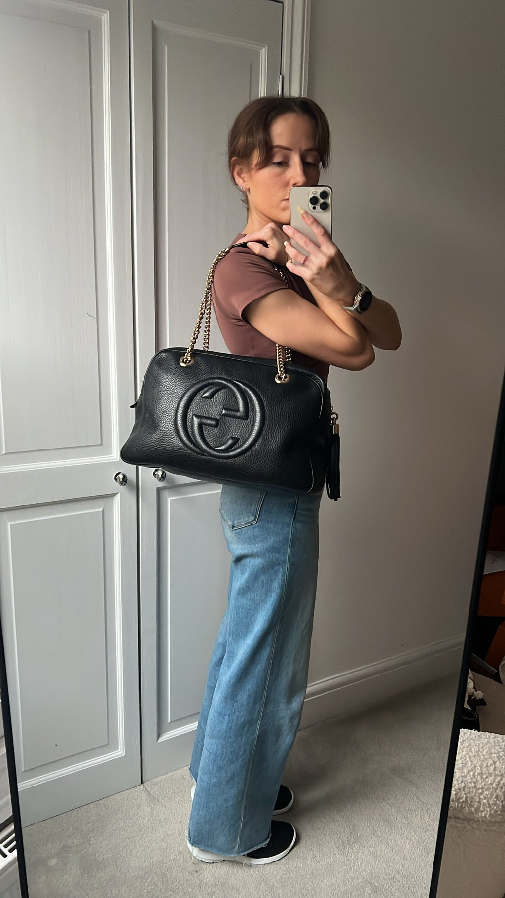 Gucci Black Soho Chain Tote (RRP £1110)