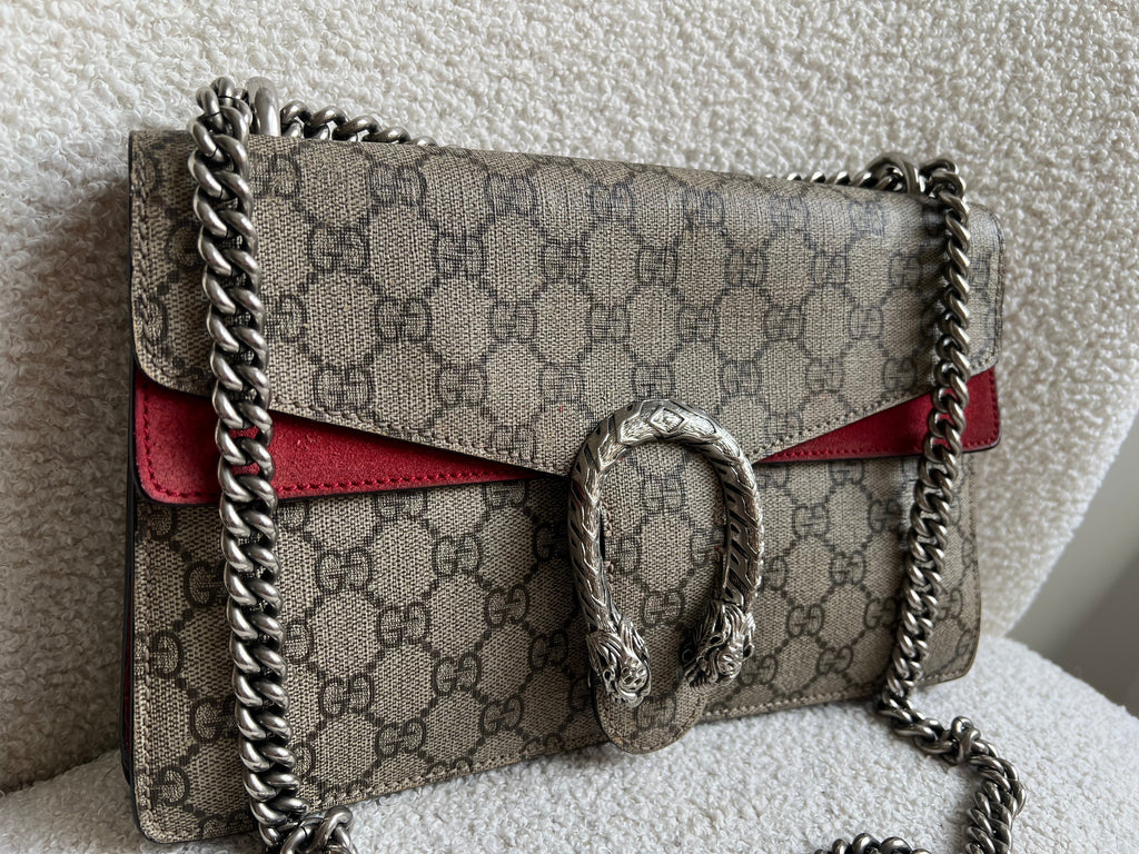 Gucci Dionysus GG Supreme Small Shoulder Bag (RRP £2,220)