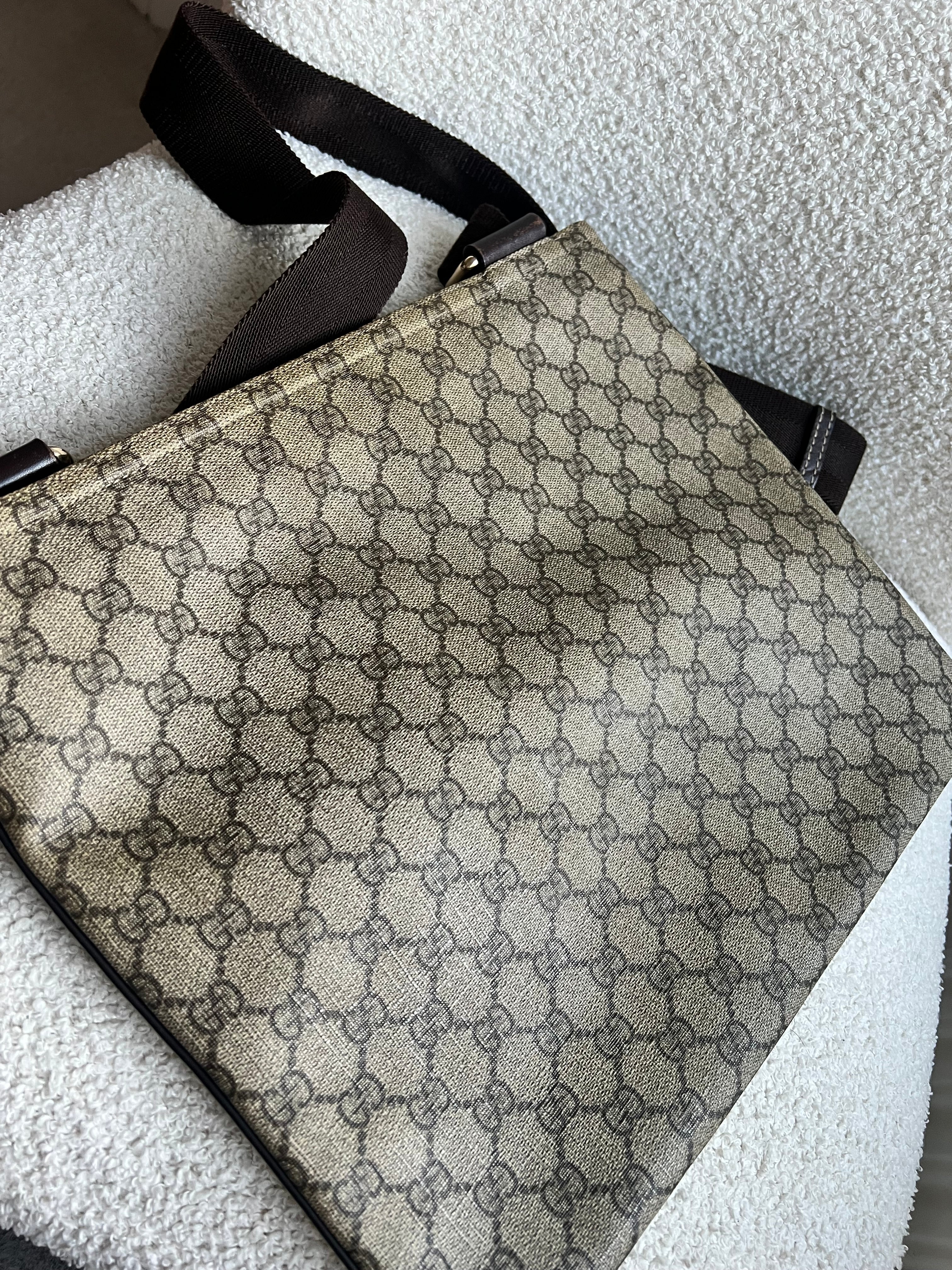 Gucci GG Canvas Messenger Bag