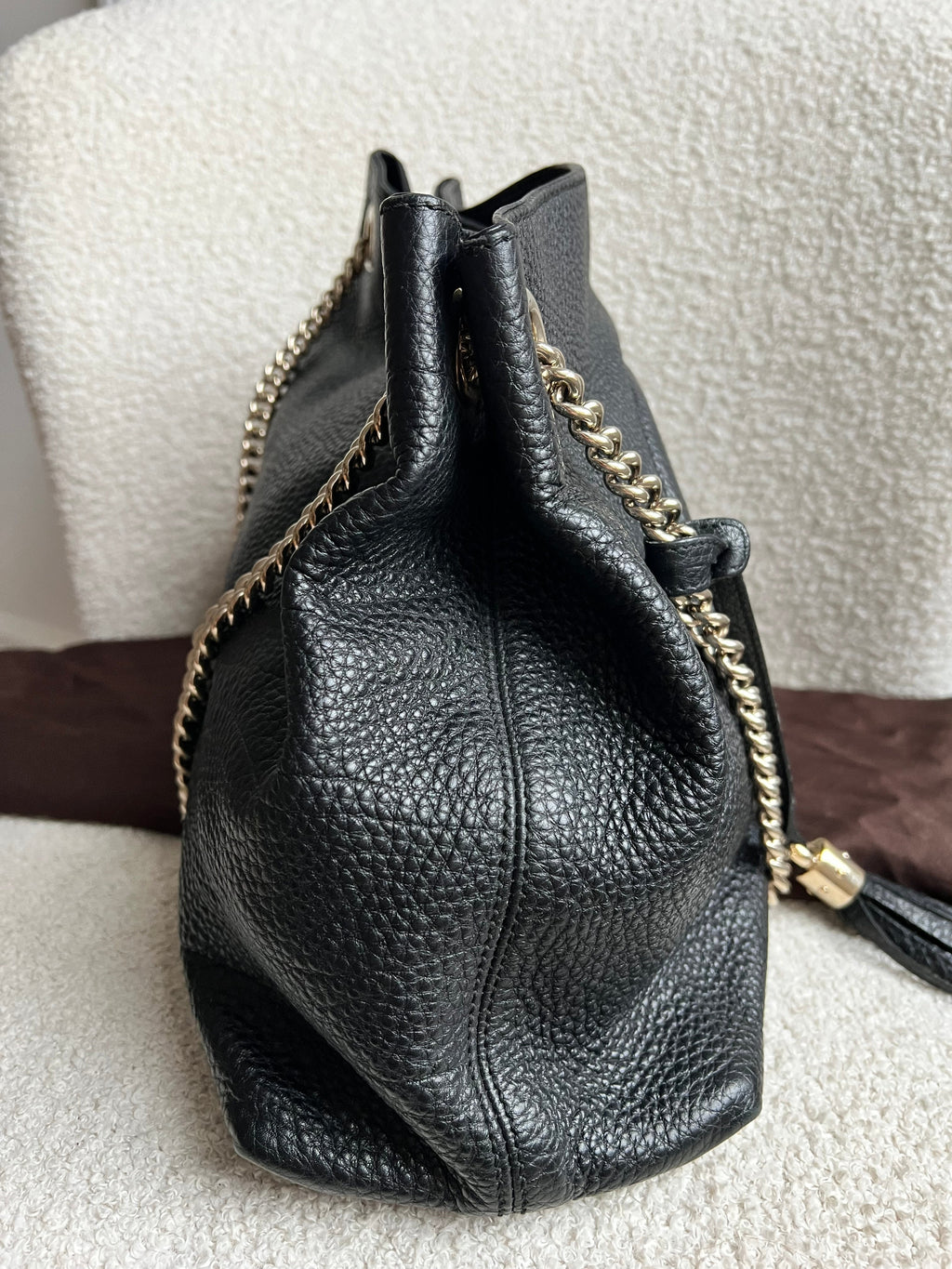 Gucci Black Soho Chain Tote (RRP £1350)