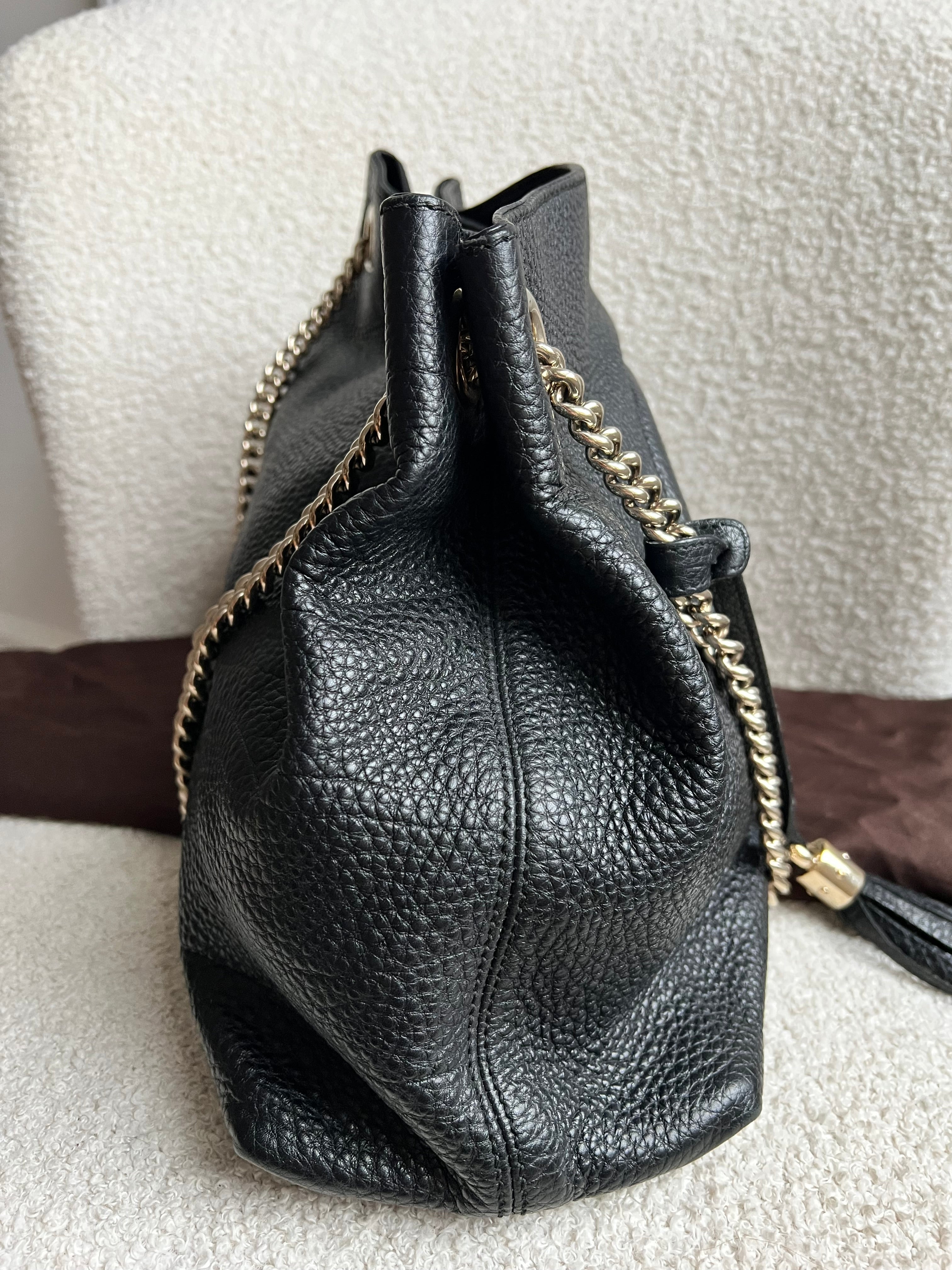Gucci Black Soho Chain Tote (RRP £1350)