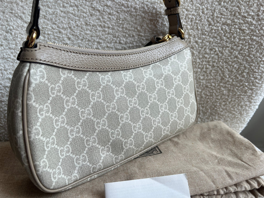Gucci Ophidia GG Beige Supreme Shoulder Bag (RRP £930)