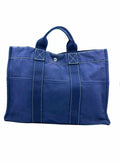 HERMES Navy Handbag