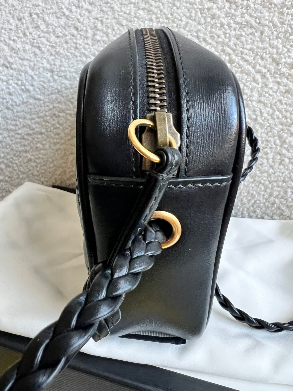 Gucci Mini Black Trapuntata Camera Bag