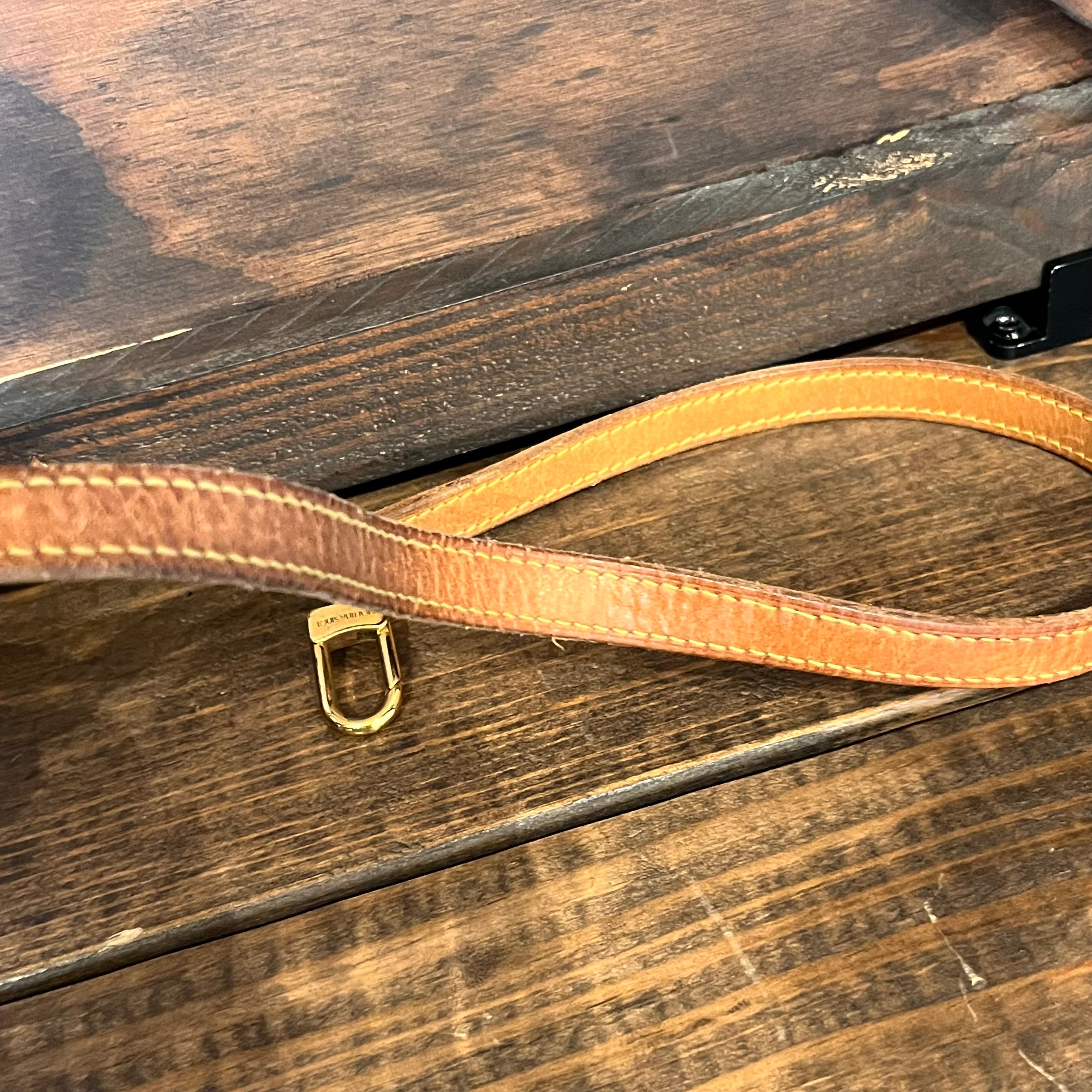 LOUIS VUITTON Ellipse MM Brown Monogram Canvas Top Handle Bag