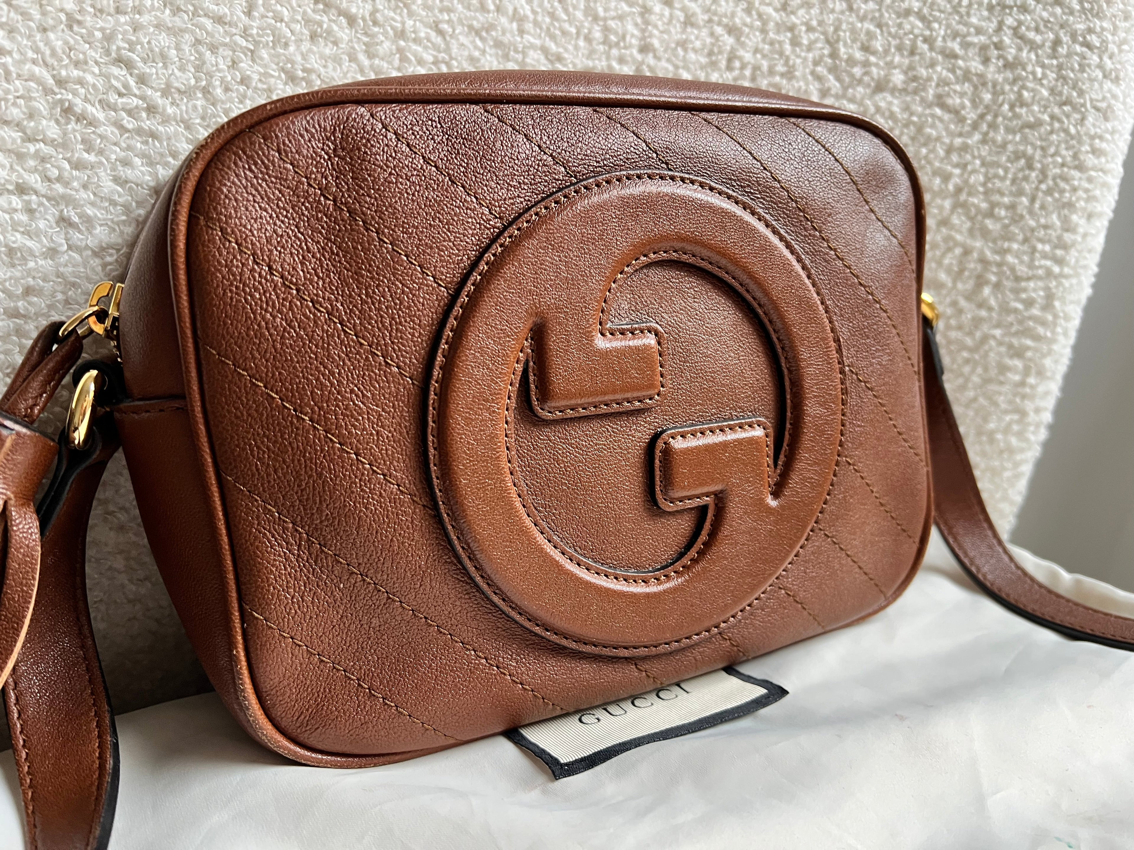 Gucci Tan Small Blondie Shoulder Bag (RRP £1380)