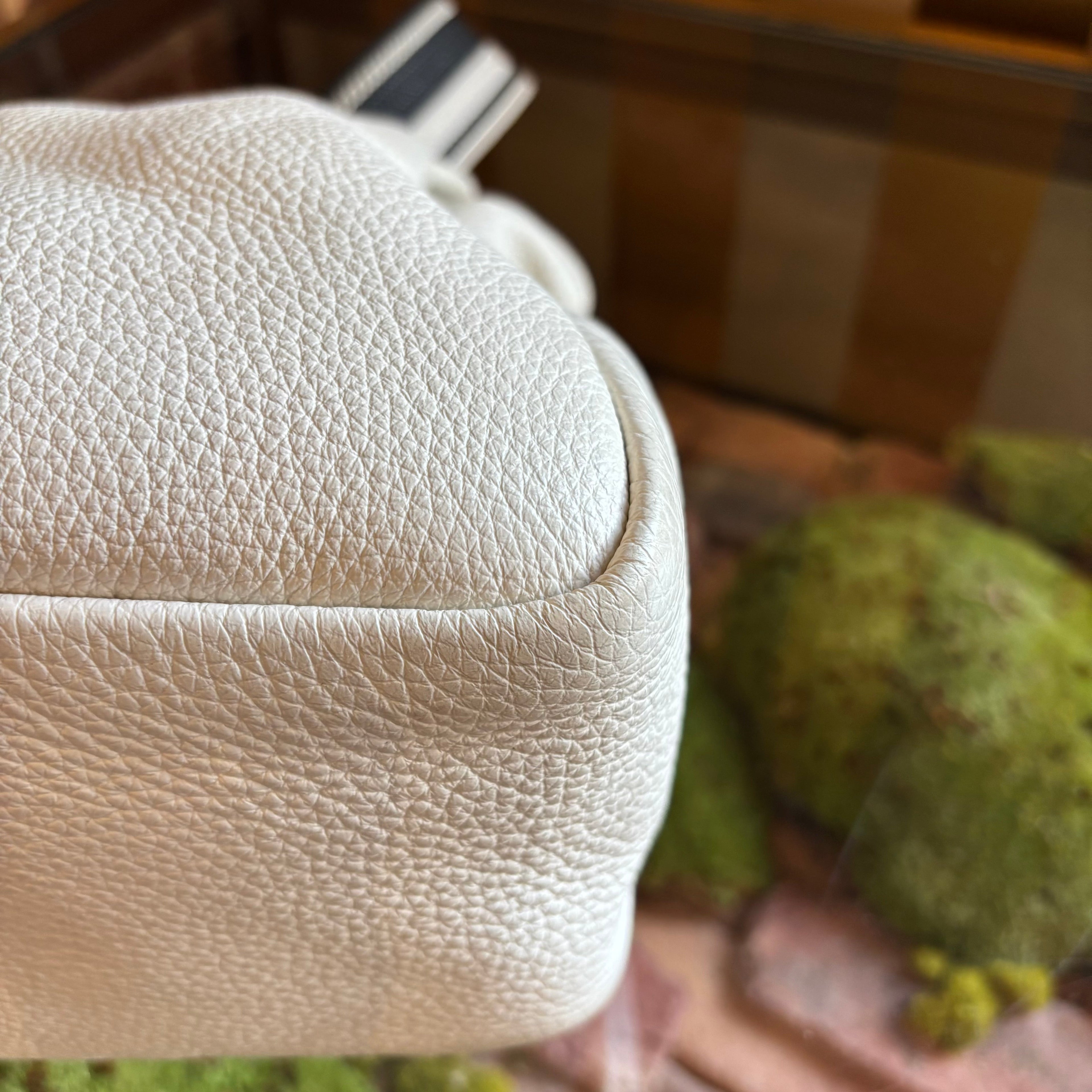 PRADA Fluo White Darling Two Way Tote
