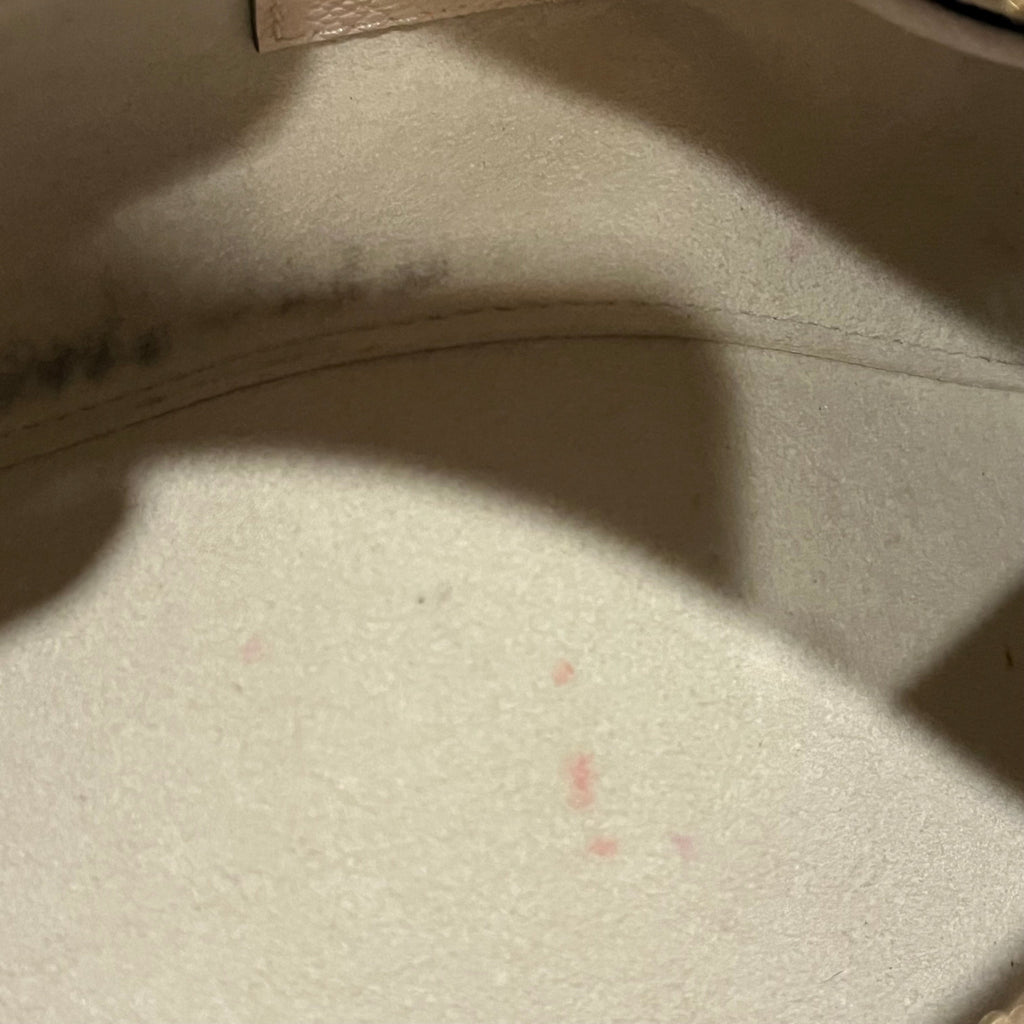 LOUIS VUITTON By the Pool Papillon BB Cream Monogram Empreinte Leather Satchel Bag