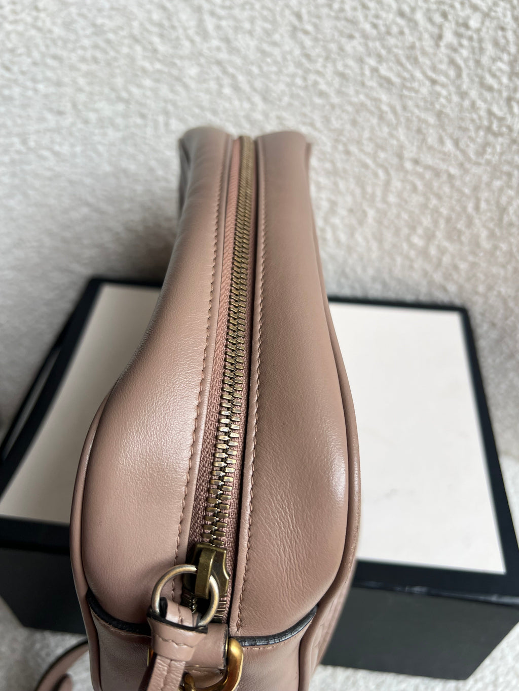 Gucci GG Marmont Dusty Pink Small Shoulder Bag (RRP £1440)