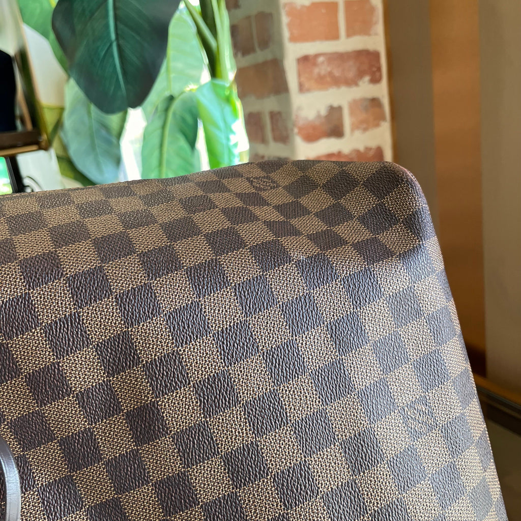 LOUIS VUITTON Neverfull GM Damier Ebene Canvas Tote Bag